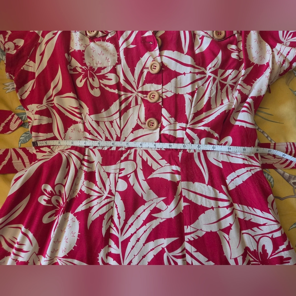 Trashy Diva Sweetie Cactus Rouge Dress Size 14 GUC - Picture 5 of 11